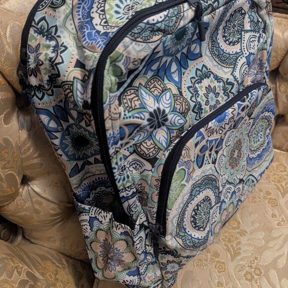 Vera Bradley Women's Lighten Up Essential Large Backpack - Picture 7 of 8